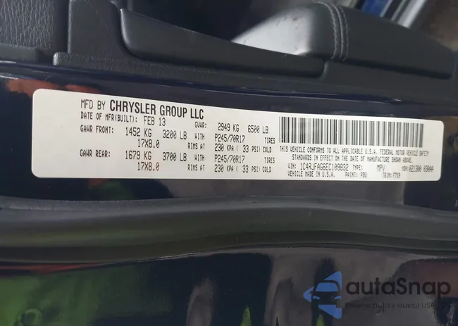 1C4RJFAG6EC109832: 42479647