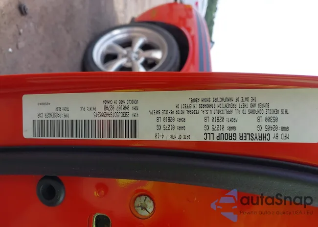 2B3CJ5DT6AH200245: 42480738