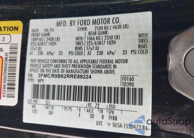 3FMCR9B62RRE88224: 42480867