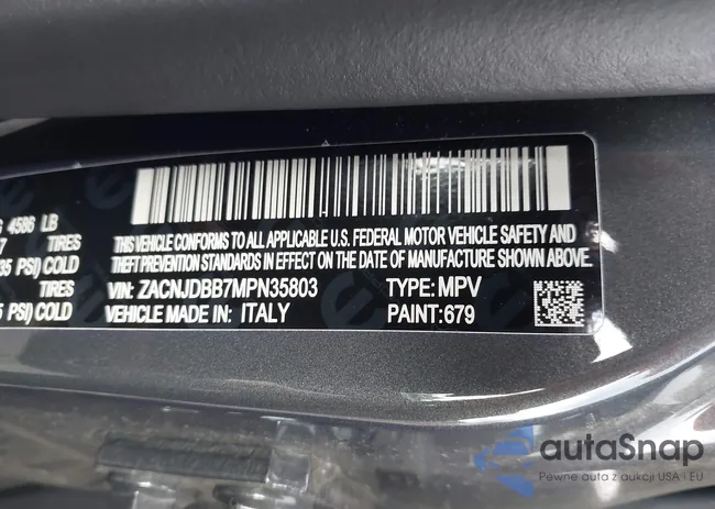 ZACNJDBB7MPN35803: 42480872