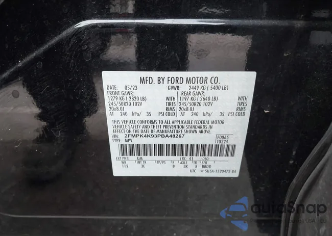 2FMPK4K93PBA48267: 42480909