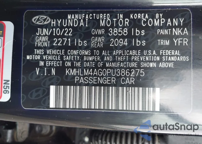 KMHLM4AG0PU386275: 42480917