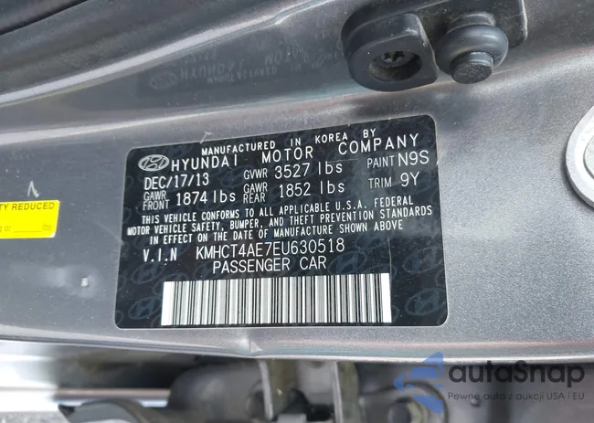 KMHCT4AE7EU630518: 42480933