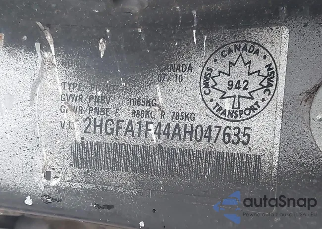 2HGFA1F44AH047635: 42480979