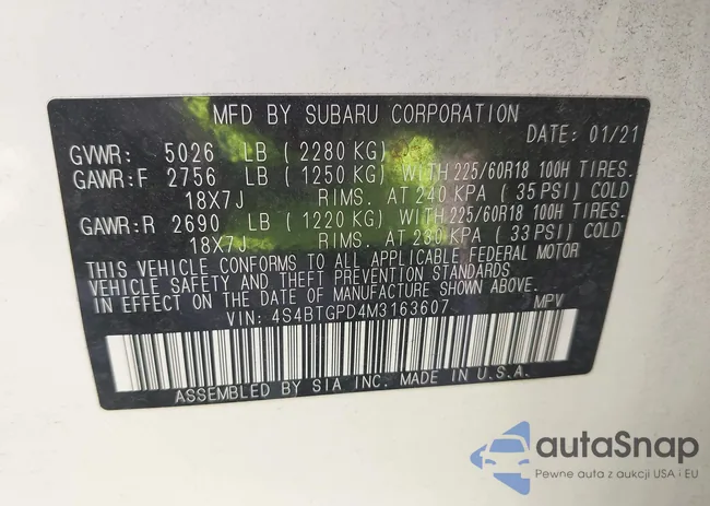 4S4BTGPD4M3163607: 42481217