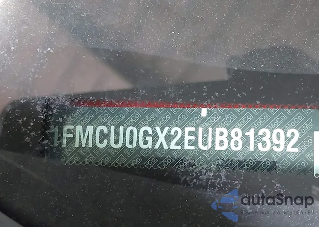 1FMCU0GX2EUB81392: 42481228