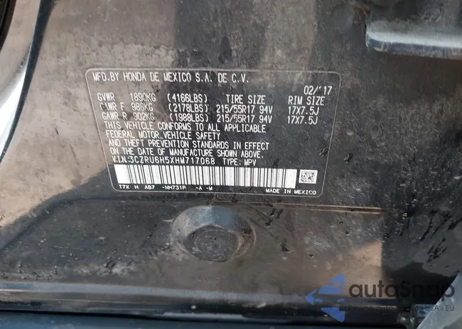 3CZRU6H5XHM71706: 42481243