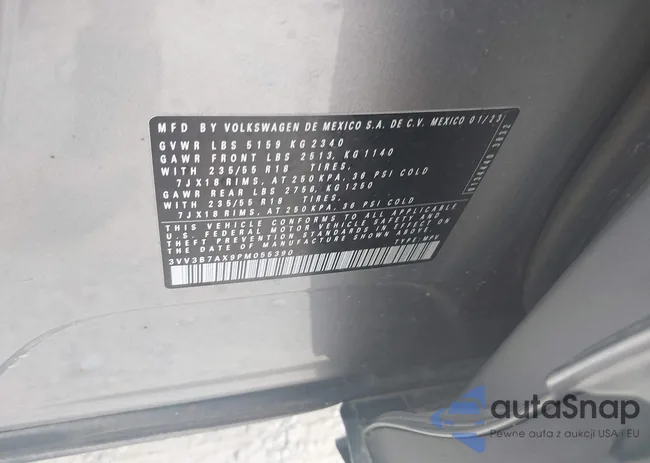 3VV3B7AX9PM055390: 42480348