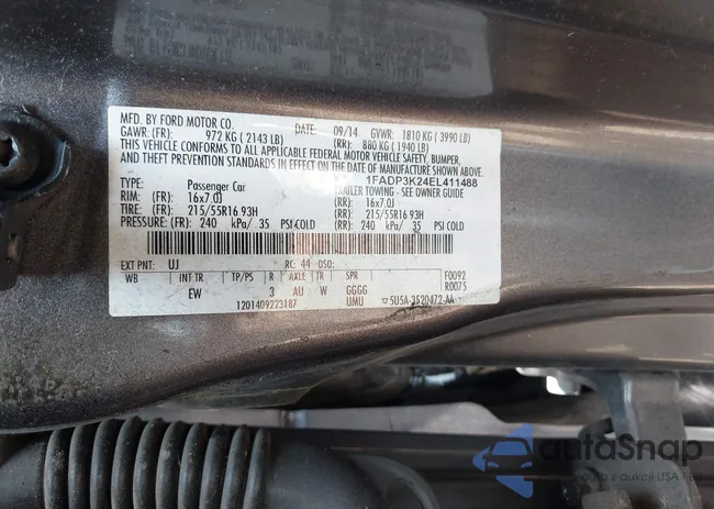 1FADP3K24EL411488: 42480387