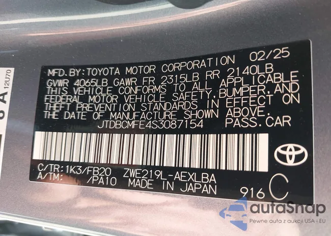 JTDBCMFE4S3087154: 42480480