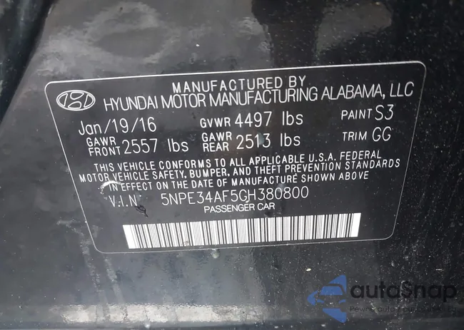 5NPE34AF5GH380800: 42480533