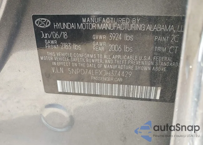 5NPD74LFXJH374429: 42480579