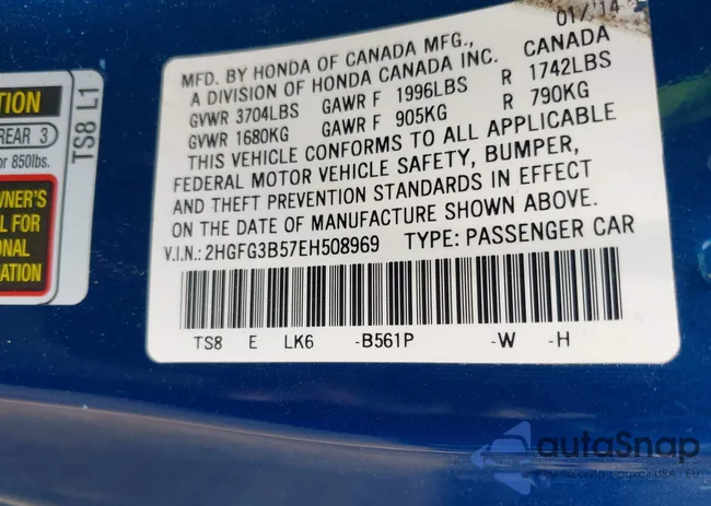 2HGFG3B57EH508969: 42482251