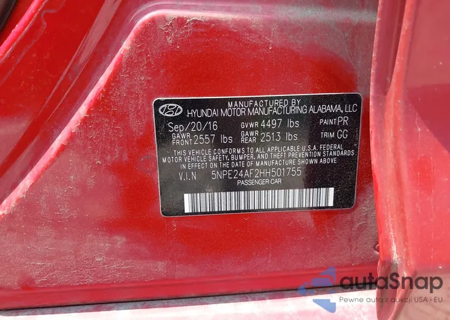 5NPE24AF2HH501755: 42482275