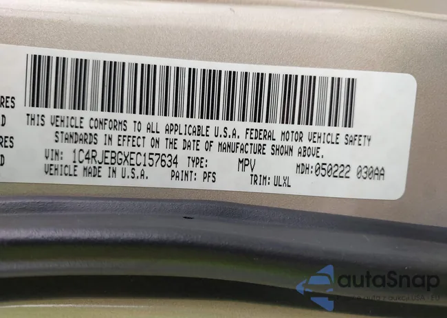 1C4RJEBGXEC157634: 42481553