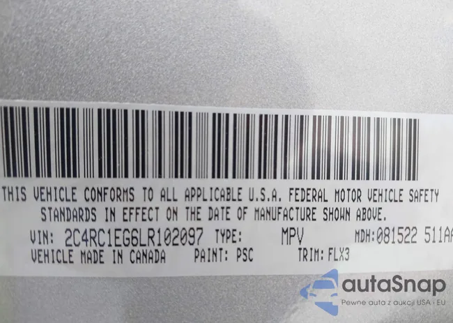 2C4RC1EG6LR102097: 42481673