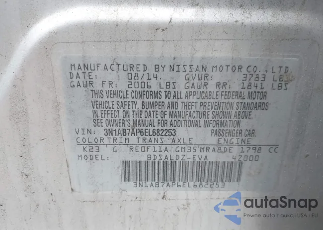 3N1AB7AP6EL682253: 42482717