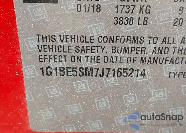 1G1BE5SM7J7165214: 42482929