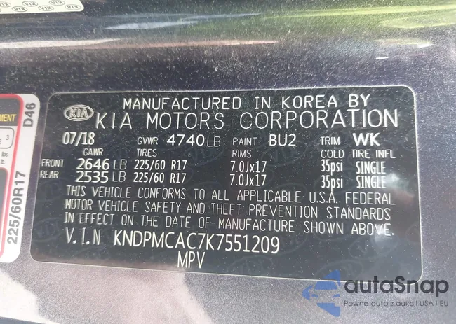 KNDPMCAC7K7551209: 42483110