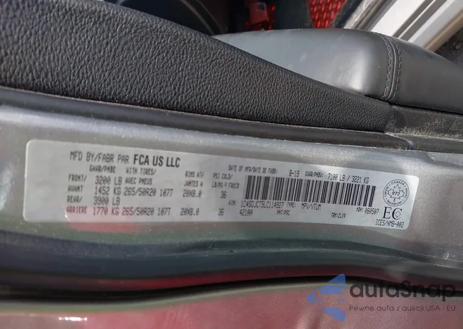 1C4SDJCT5LC114927: 42483198