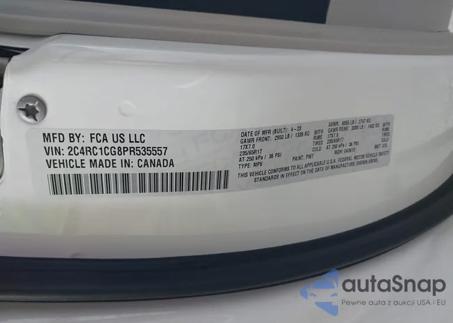 2C4RC1CG8PR535557: 42483267