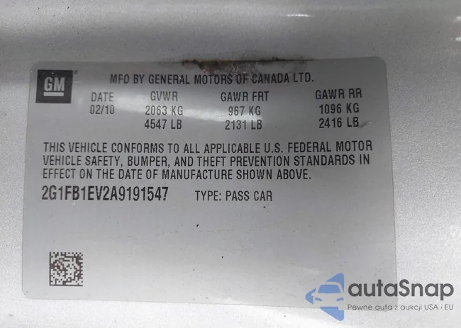 2G1FB1EV2A9191547: 42483355