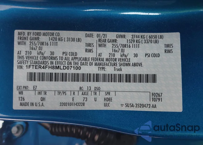 1FTER4FH8MLD07100: 42485175