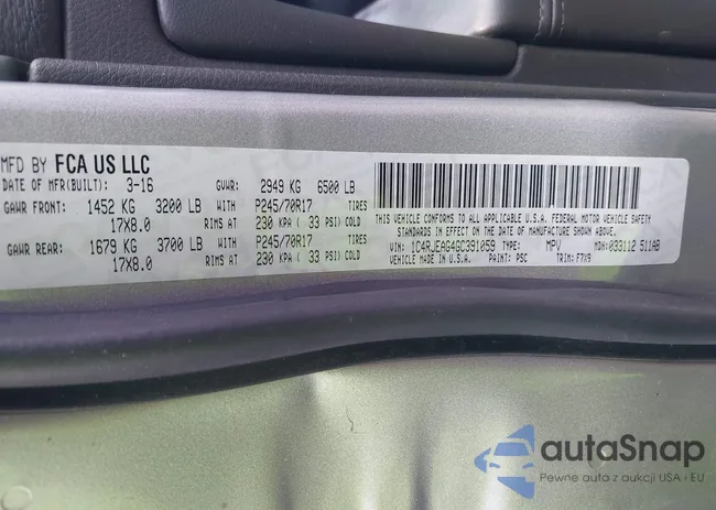 1C4RJEAG4GC391059: 42485892