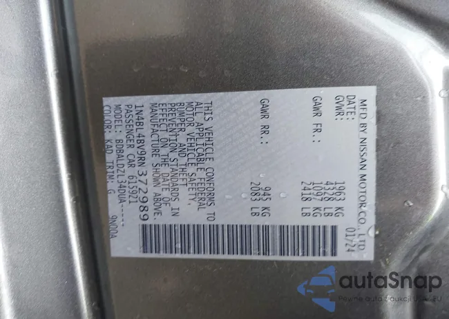 1N4BL4BV9RN372989: 42486059