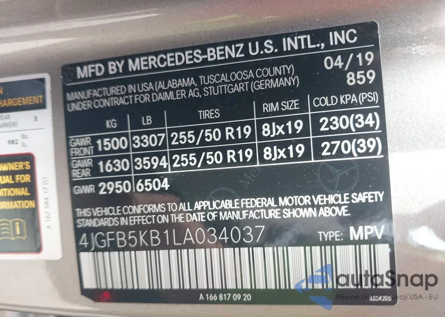 4JGFB5KB1LA034037: 42485463