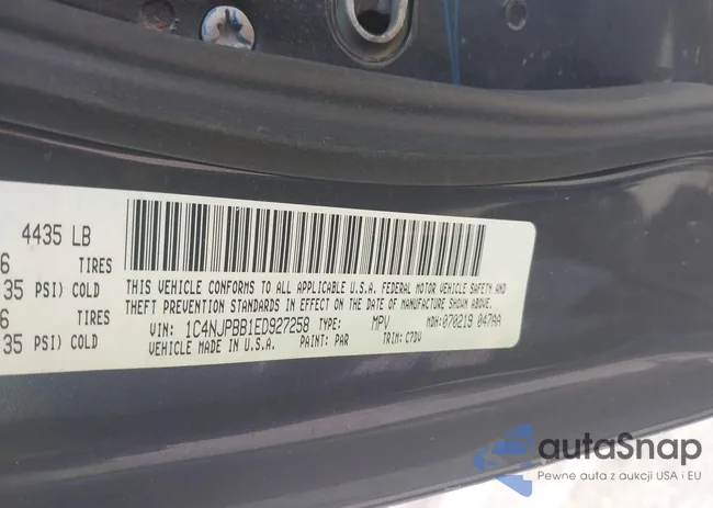 1C4NJPBB1ED927258: 42486923