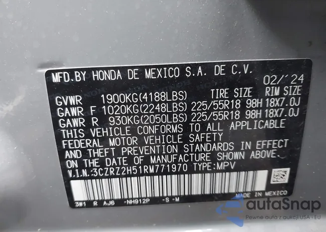 3CZRZ2H51RM771970: 42487283