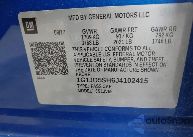 1G1JD5SH6J4102415: 42486376