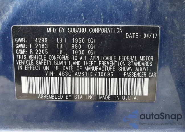 4S3GTAM61H3730696: 42486515