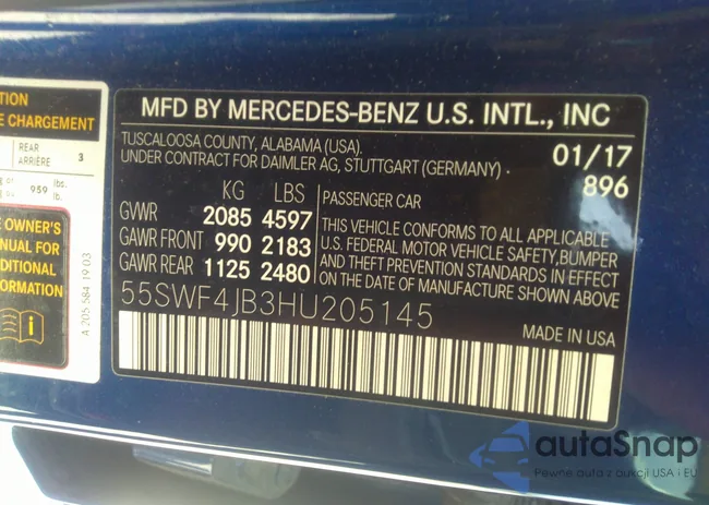 55SWF4JB3HU205145: 42486703