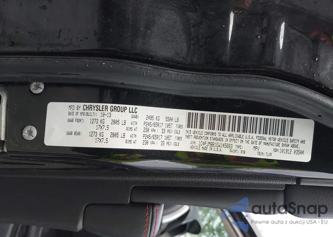 1C4PJMBB1EW145683: 42487730