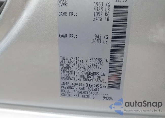 1N4BL4DV3RN360656: 42488813