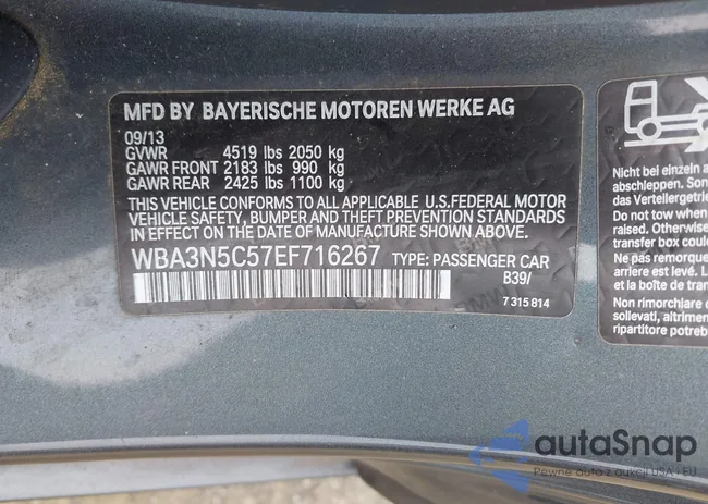 WBA3N5C57EF716267: 42488824