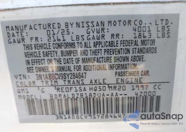 3N1AB8CV9SY284647: 42489225