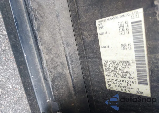 1N4AA5AP1CC822762: 42488357