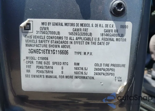 3GNEC16TX1G116606: 42490114