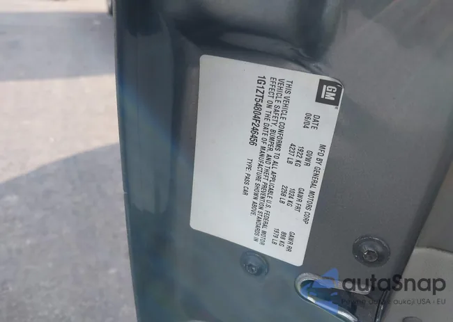 1G1ZT54804F246456: 42490235