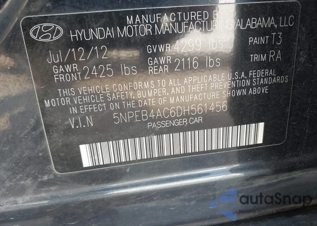 5NPEB4AC6DH561456: 42490239