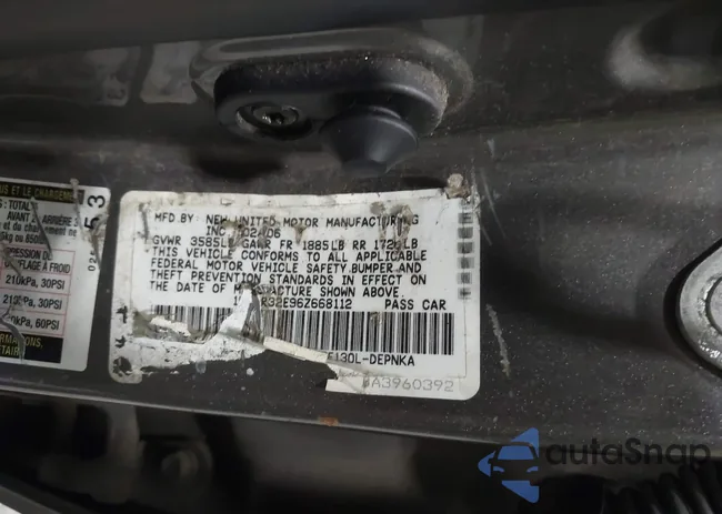 1NXBR32E96Z668112: 42490264