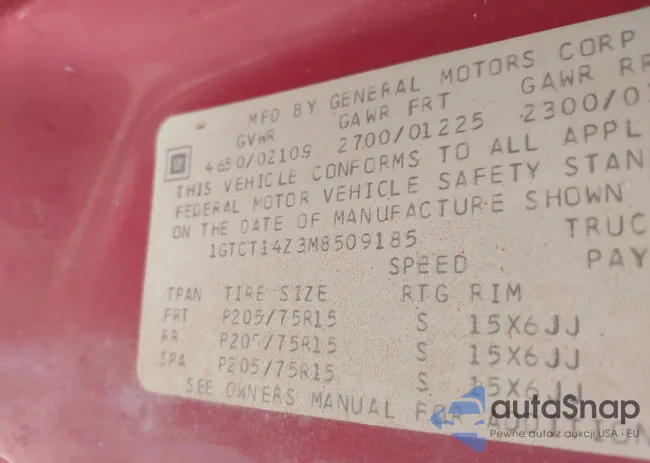 1GTCT14Z3M8509185: 42489469