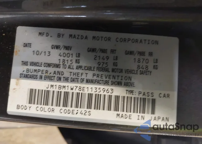 JM1BM1W78E1135963: 42489569