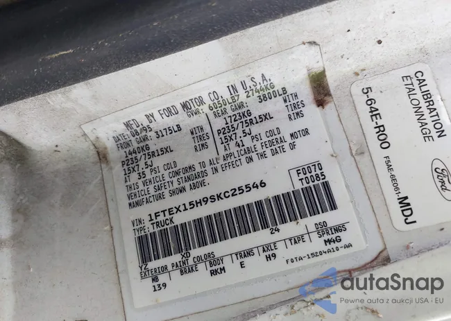 1FTEX15H9SKC25546: 42490749