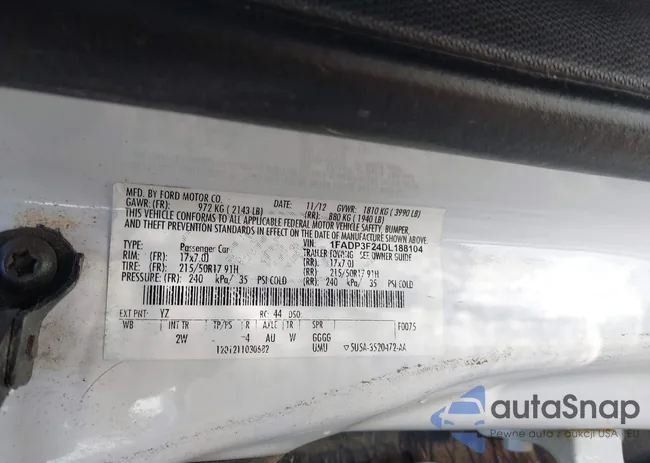 1FADP3F24DL188104: 42490782