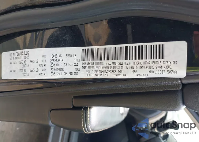 1C4PJMDS0GW203962: 42490848