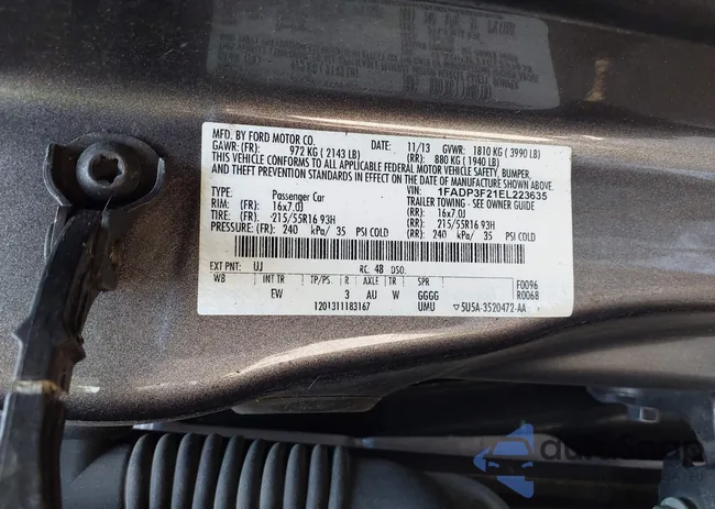 1FADP3F21EL223635: 42490879